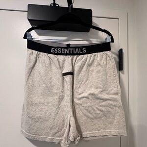 Essentials Men's Cream Heather Boxer Shorts